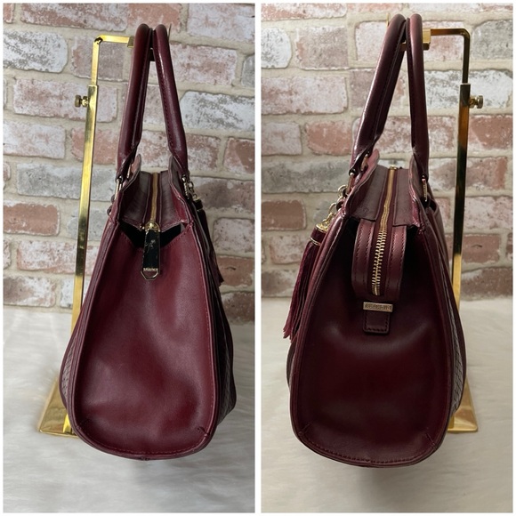 Brahmin Arden Satchel Tart Croc Embossed Leather - Picture 6 of 15